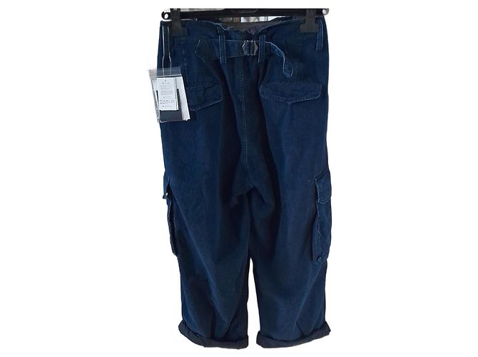 Vaqueros Baggy Y'S Azules de Algodón - vista 2