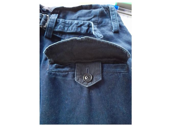 Vaqueros Baggy Y'S Azules de Algodón - vista 4