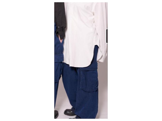 Vaqueros Baggy Y'S Azules de Algodón - vista 8