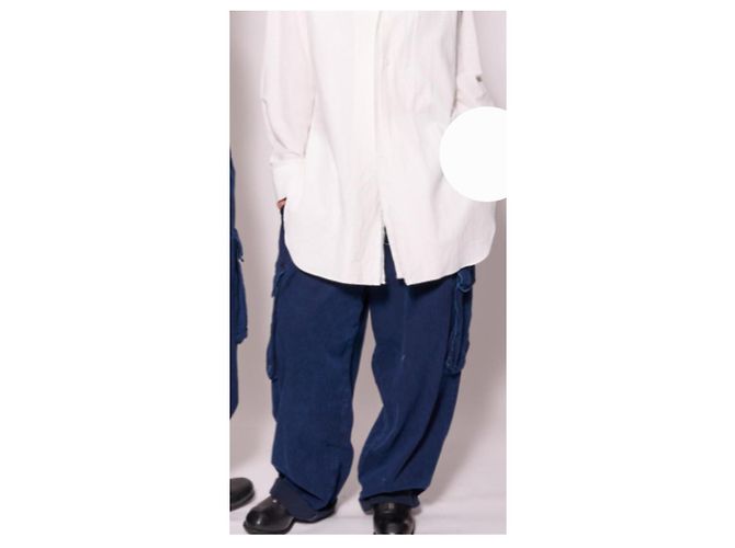 Vaqueros Baggy Y'S Azules de Algodón - vista 9