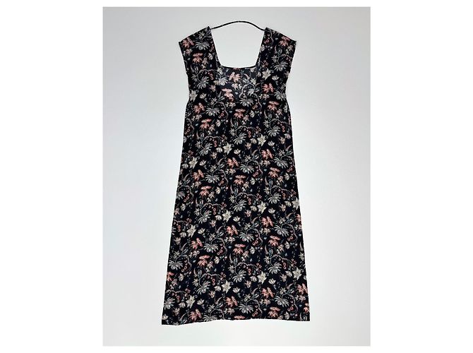 Autre Marque Vestido 100% seda Adriana Degreas Multicolor - vista 3