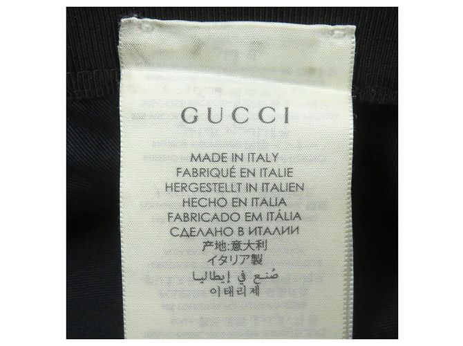 Gucci GG Marmont GG Canvas Polyester Bucket Hat Schwarz - Ansicht 7