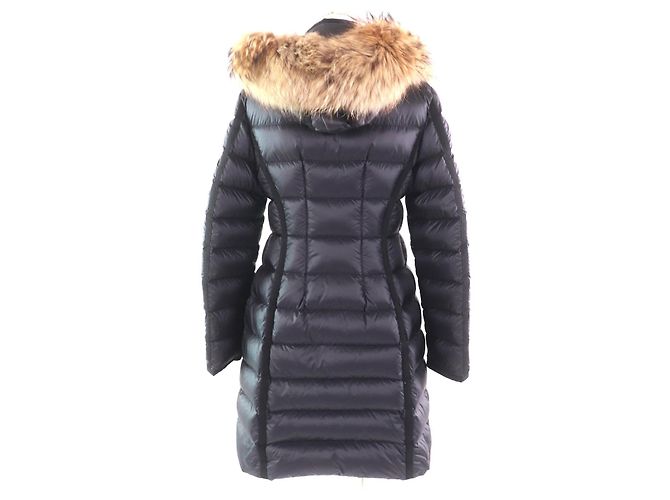 Abrigo de nylon acolchado HERMIFUR Moncler Negro - vista 3