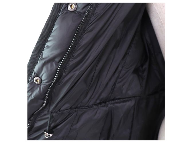 Abrigo de nylon acolchado HERMIFUR Moncler Negro - vista 5