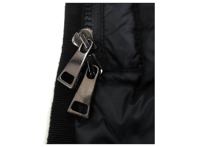 Abrigo de nylon acolchado HERMIFUR Moncler Negro - vista 8