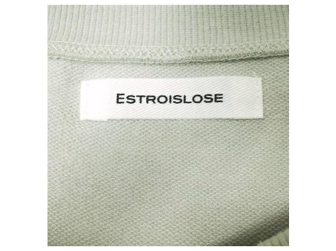 Autre Marque Felpa cropped ESTROISLOSE Mini Urake Big Grigio - vista 3