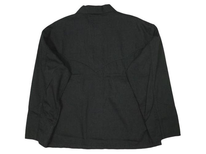 Autre Marque LASTMAN × The Letters CHAQUETA ZIP WESTERN Chaqueta de algodón Edición limitada Negro - vista 2