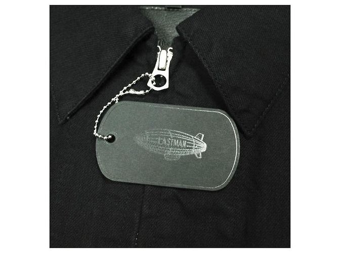 Autre Marque LASTMAN × The Letters CHAQUETA ZIP WESTERN Chaqueta de algodón Edición limitada Negro - vista 4