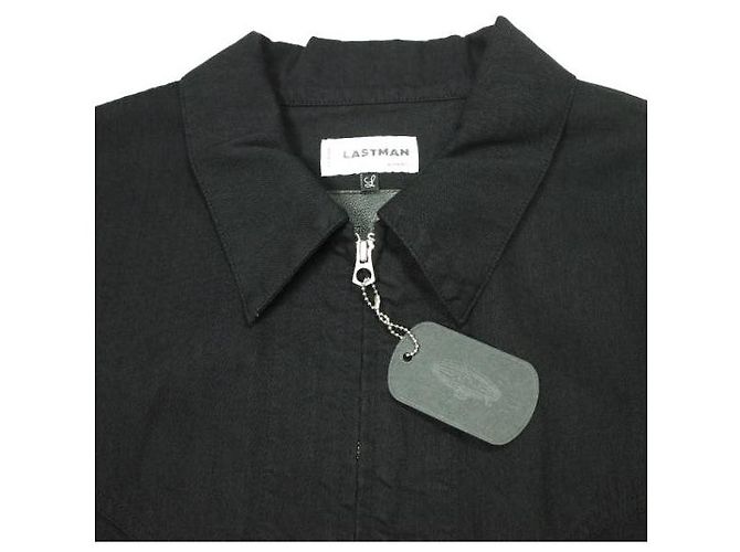 Autre Marque LASTMAN × The Letters CHAQUETA ZIP WESTERN Chaqueta de algodón Edición limitada Negro - vista 6