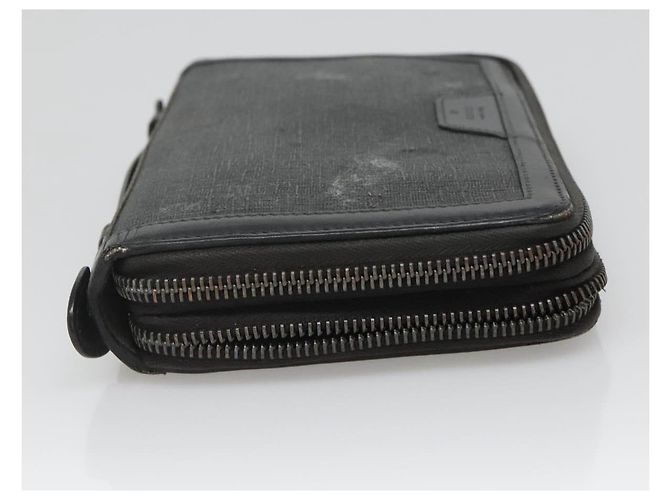 GUCCI GG Supreme Custodia da Viaggio PVC Nera 409206 Auth 139365 Nero - vista 3