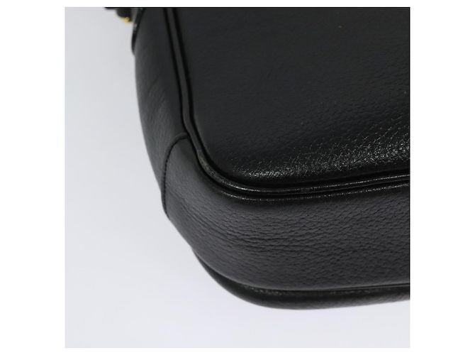 Autre Marque Borsa a Spalla Burberrys in Pelle Oro e Nero Auth ep10469 D'oro - vista 15