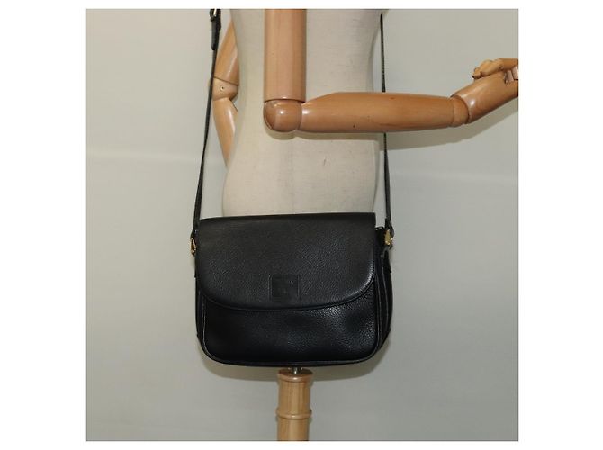Autre Marque Borsa a Spalla Burberrys in Pelle Oro e Nero Auth ep10469 D'oro - vista 21