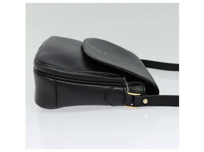 Autre Marque Borsa a Spalla Burberrys in Pelle Oro e Nero Auth ep10469 D'oro - vista 4