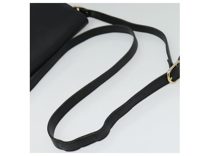 Autre Marque Borsa a Spalla Burberrys in Pelle Oro e Nero Auth ep10469 D'oro - vista 7