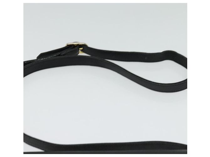 Autre Marque Borsa a Spalla Burberrys in Pelle Oro e Nero Auth ep10469 D'oro - vista 8