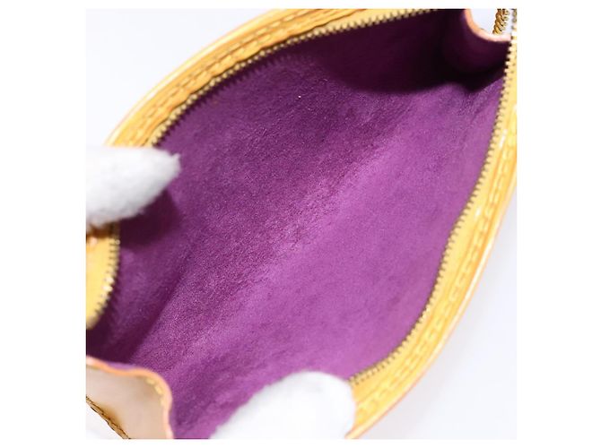 LOUIS VUITTON Pochete Bucket PM Epi Amarelo LV Auth 140748 - vista 12