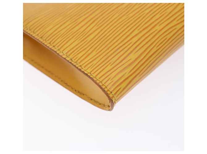 LOUIS VUITTON Pochete Bucket PM Epi Amarelo LV Auth 140748 - vista 14