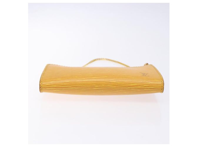 LOUIS VUITTON Pochete Bucket PM Epi Amarelo LV Auth 140748 - vista 5