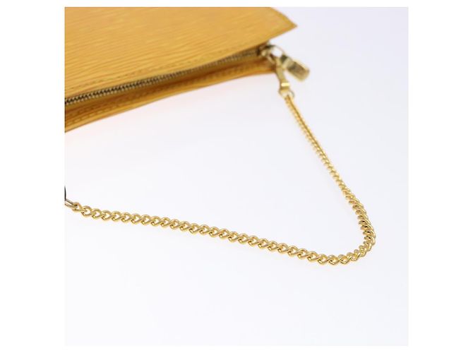 LOUIS VUITTON Pochete Bucket PM Epi Amarelo LV Auth 140748 - vista 7