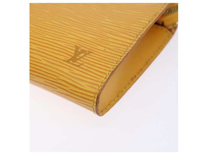LOUIS VUITTON Pochete Bucket PM Epi Amarelo LV Auth 140748 - vista 9