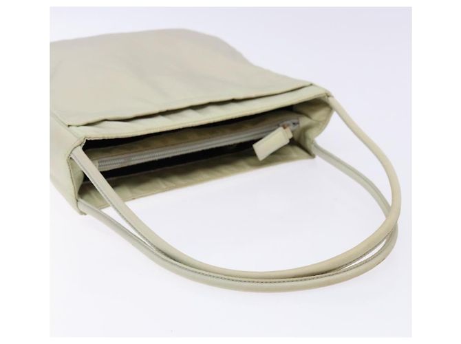 PRADA Tote Bag Nylon Weiß Silber Auth bs28890 - Ansicht 7