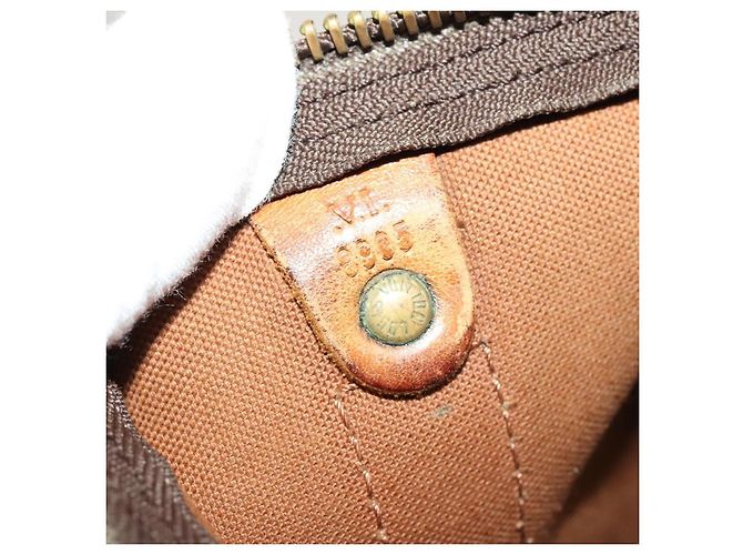 LOUIS VUITTON Monogram Keepall Bandouliere 50 Borsa Boston M41416 LV Auth 139834 Monogramma - vista 10