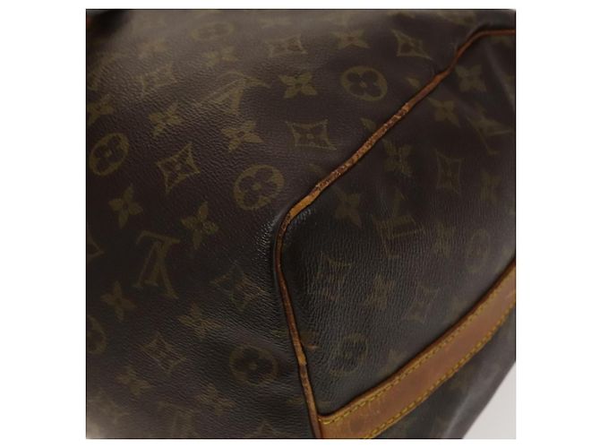 LOUIS VUITTON Monogram Keepall Bandouliere 50 Borsa Boston M41416 LV Auth 139834 Monogramma - vista 17