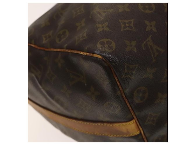 LOUIS VUITTON Monogram Keepall Bandouliere 50 Borsa Boston M41416 LV Auth 139834 Monogramma - vista 18