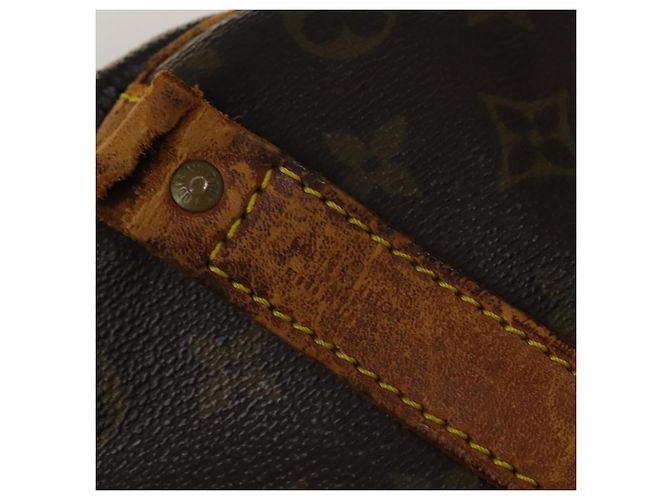 LOUIS VUITTON Monogram Keepall Bandouliere 50 Borsa Boston M41416 LV Auth 139834 Monogramma - vista 20