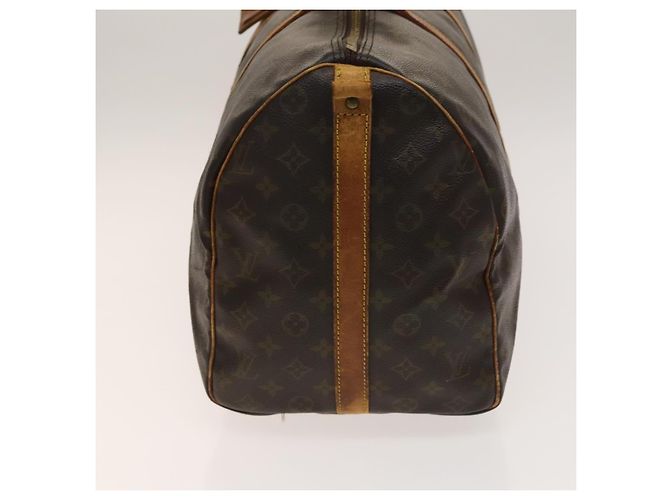 LOUIS VUITTON Monogram Keepall Bandouliere 50 Borsa Boston M41416 LV Auth 139834 Monogramma - vista 3