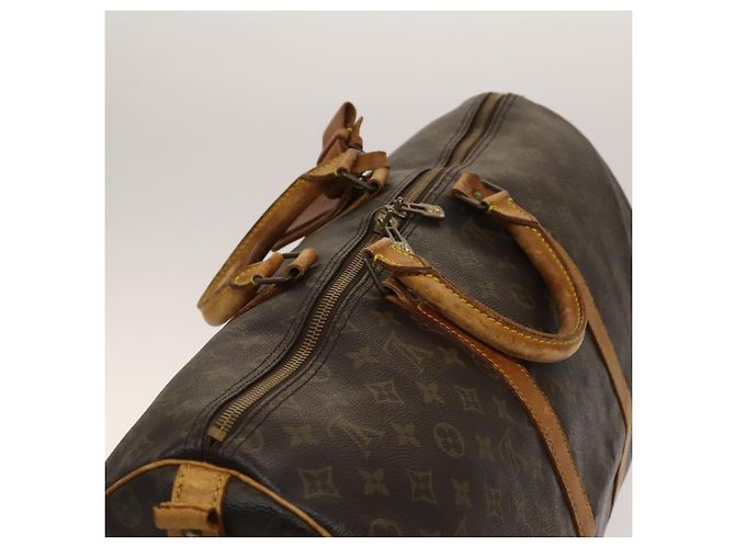 LOUIS VUITTON Monogram Keepall Bandouliere 50 Borsa Boston M41416 LV Auth 139834 Monogramma - vista 7