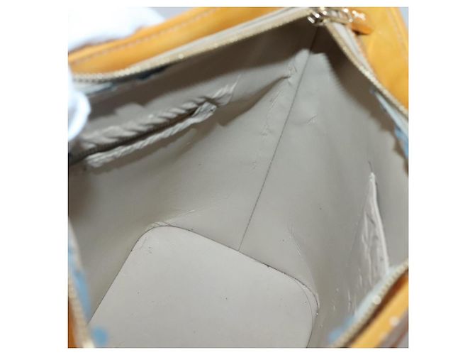 LOUIS VUITTON Borsa a Mano Monogram Vernis Houston Beige M91004 LV Auth ep10571 - vista 19