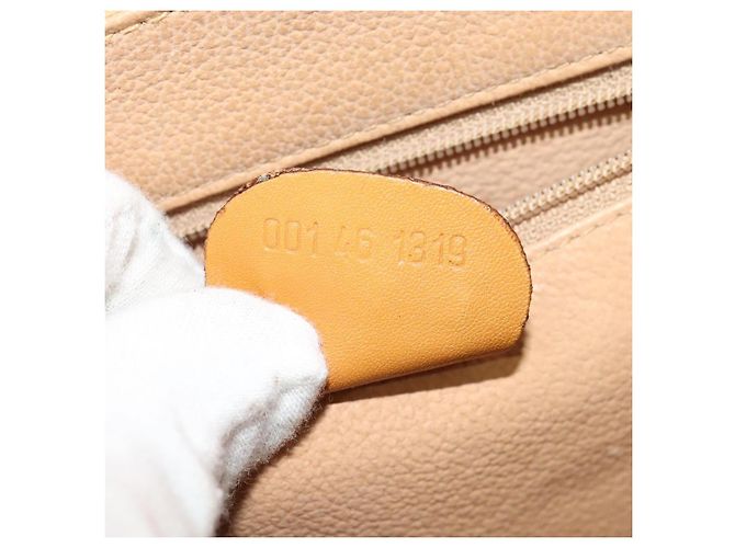 Borsa a Spalla GUCCI in Tela Pelle Marrone Oro Auth ep10464 D'oro - vista 12