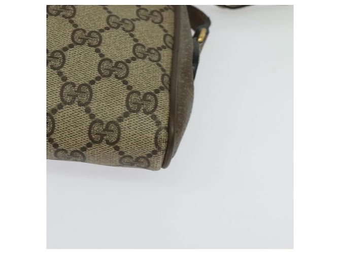 Borsa Gucci GG Supreme Web Sherry Line in PVC Beige Rosso Verde 89 02 055 Auth BA5454 - vista 15