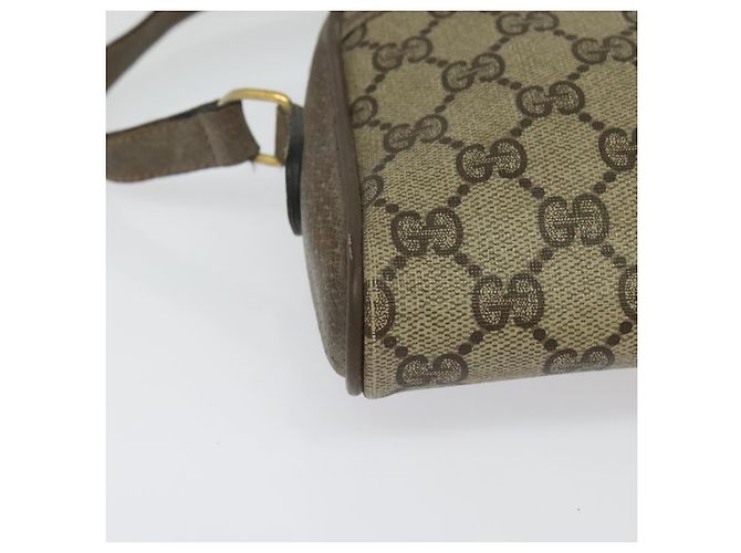 Borsa Gucci GG Supreme Web Sherry Line in PVC Beige Rosso Verde 89 02 055 Auth BA5454 - vista 8