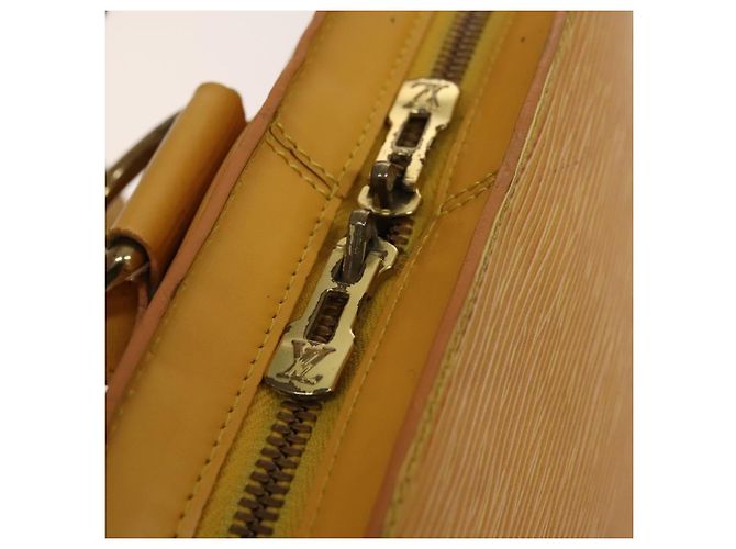LOUIS VUITTON Borsa a Spalla Epi Coblanc Gialla M52293 LV Auth 137277 Giallo - vista 10