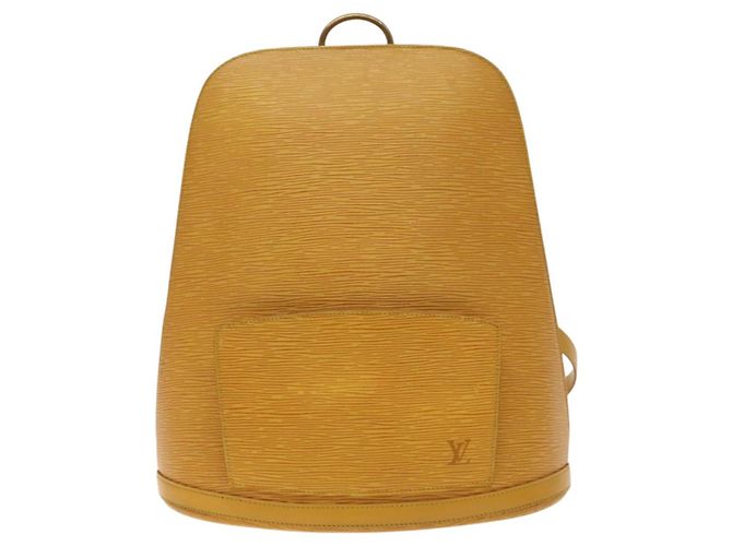 LOUIS VUITTON Borsa a Spalla Epi Coblanc Gialla M52293 LV Auth 137277 Giallo - vista 13