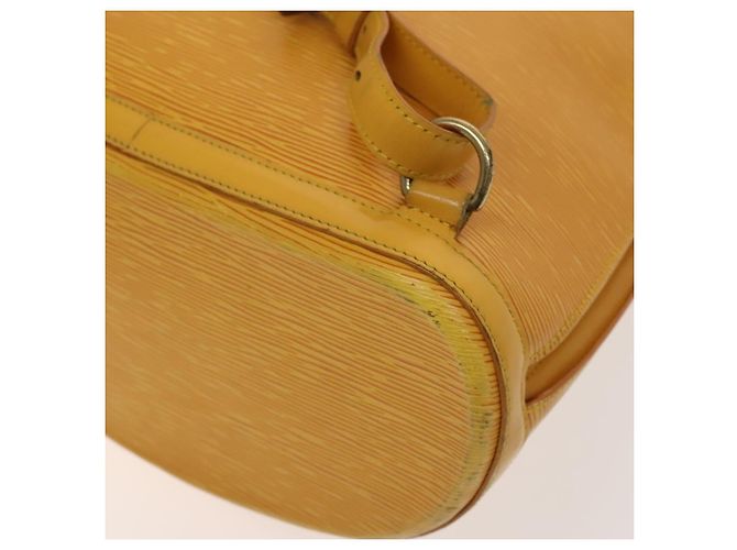 LOUIS VUITTON Borsa a Spalla Epi Coblanc Gialla M52293 LV Auth 137277 Giallo - vista 18