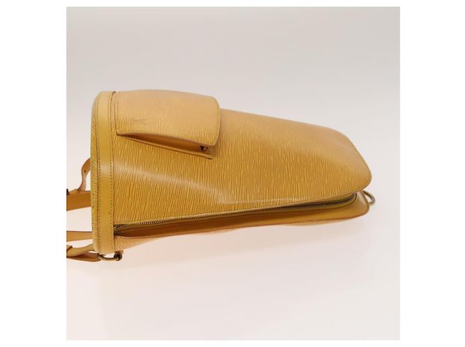 LOUIS VUITTON Borsa a Spalla Epi Coblanc Gialla M52293 LV Auth 137277 Giallo - vista 4