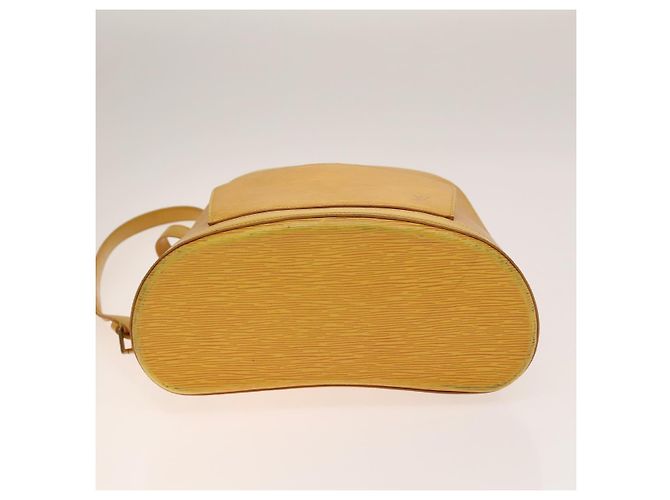 LOUIS VUITTON Borsa a Spalla Epi Coblanc Gialla M52293 LV Auth 137277 Giallo - vista 5