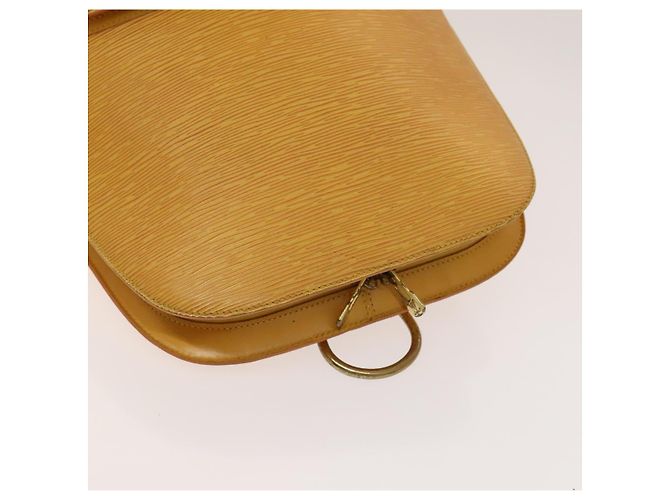 LOUIS VUITTON Borsa a Spalla Epi Coblanc Gialla M52293 LV Auth 137277 Giallo - vista 6