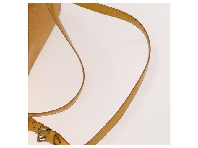 LOUIS VUITTON Borsa a Spalla Epi Coblanc Gialla M52293 LV Auth 137277 Giallo - vista 8