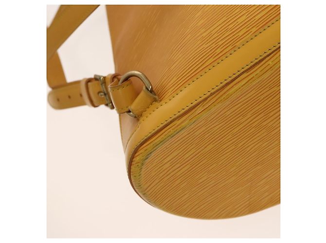 LOUIS VUITTON Borsa a Spalla Epi Coblanc Gialla M52293 LV Auth 137277 Giallo - vista 9