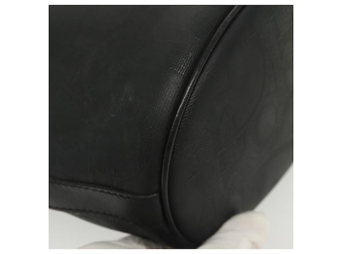Borsa a Spalla in Tela Trotter Christian Dior Nero Oro Auth ep10350 D'oro - vista 15