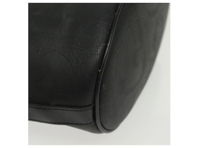 Borsa a Spalla in Tela Trotter Christian Dior Nero Oro Auth ep10350 D'oro - vista 17