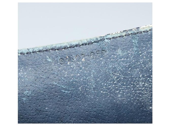 Gucci Borsa a spalla GG Supreme in PVC Navy Gold Auth ep10523 D'oro Blu navy - vista 12
