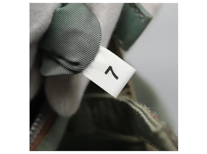 PRADA Borsa a mano in nylon khaki Auth 140626 Cachi - view 11