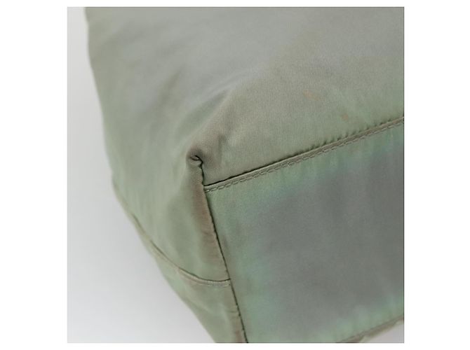 PRADA Borsa a mano in nylon khaki Auth 140626 Cachi - view 17