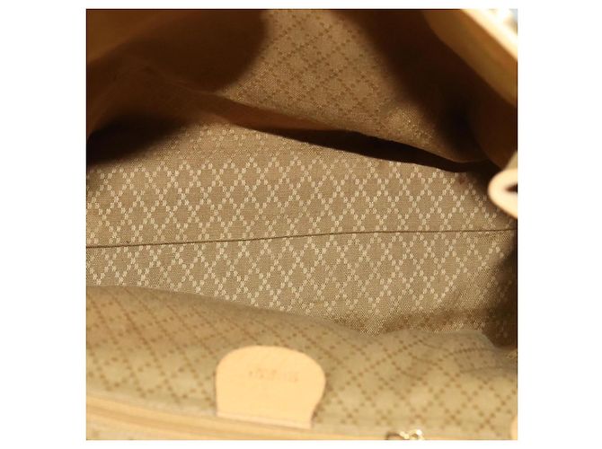 Zaino GUCCI in pelle scamosciata beige oro Auth 135058 D'oro - vista 11