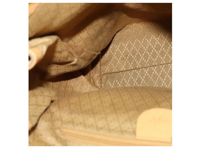 Zaino GUCCI in pelle scamosciata beige oro Auth 135058 D'oro - vista 19